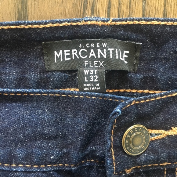 J. Crew Mercantile Straight Fit Flex Jean 31/32 - Picture 3 of 5